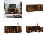 Vidaxl Mobile Tv In Rovere Affumicato 104X35X50 Cm In Legno - Mobile Tv - Mobile Tv - Porta Tv - Lavagna Tv