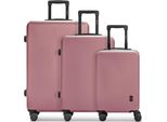 Redolz Carrello Essentials 09 Trolley-Set 3 -Pezzi Rose Rosa Antico