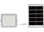 Proiettore Led Solar V-TAC 10W Telecomando, Auto, Timer, IP65 Bianco VT-80W-W 4000K 800Lm