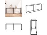 Vidaxl Tavolo Consolle Trasparente 200X35X75,5 Cm In Vetro Temperato - Tavolo Consolle - Tavoli Consolle - Tavolino - Tavolino Da Corridoio