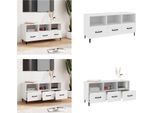 Vidaxl Mobile Tv Bianco 102X35X50 Cm In Legno - Mobile Tv - Mobili Tv - Mobili Tv - Porta Tv