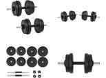 Set Di Manubri Vidaxl 14 Pz. 20 Kg - Manubri - Manubri - Set Di Manubri - Set Di Manubri