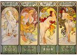 Puzzle 1000 Quattro Stagioni, Alphonse Mucha
