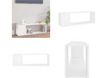 Mobile Tv Vidaxl Bianco 100X24X32 Cm In Legno - Mobile Tv - Mobili Tv - Mobili Tv - Mobili Tv