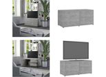 Vidaxl Mobile Tv Grigio Cemento 80X34X36 Cm In Legno - Mobile Tv - Mobili Tv - Mobili Tv - Credenza