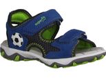 Superfit Mike 3.0 0094698050 Sandali, Ragazzi, Materiale Misto, Blu/Verde, - Scarpe Da Bambino Per Ragazzi Taglia 25 - 42, Blu, Pelle/Tessuto
