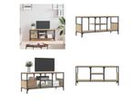 Mobile Tv Vidaxl Rovere Sonoma 100X35X45 Cm Materiale A Base Di Legno E Ferro - Mobile Tv - Mobili Tv - Porta Tv - Mobili Tv