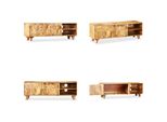 Vidaxl Mobile Tv In Legno Massiccio Di Mango 118 X 35 X 40 Cm - Mobile Tv - Mobili Tv - Credenza - Credenze
