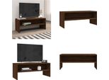 Mobile Tv Vidaxl Look Rovere Marrone 100X40X40 Cm Materiale A Base Di Legno - Mobile Tv - Mobile Tv - Mobile Tv - Supporto Tv