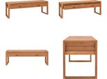 Vidaxl Mobile Tv 140X40X45 Cm Teak - Mobile Tv - Mobile Tv - Mobile Tv In Legno - Mobile Tv In Legno Massello