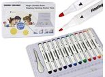Set Di Pennarelli Ad Acqua Colorati, Astuccio, 12 Pezzi