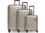 Pactastic Carrello Collection 04 Trolley-Set S / M / L Champaign - Metallic Grigio Talpa