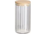 Barattolo Con Coperchio In Bambù Grooves, 800 Ml