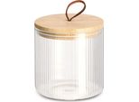 Barattolo Zeller Rillen Wht 12X12.70X12 Cm