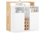 Isola Da Cucina Centrale Sobuy, Mobile Da Cucina, Scaffale Da Cucina, Tavolo Da Lavoro Da Cucina, Mobile Buffet, Credenza, Tavolo Da Bar A 2 Ante, Portabicchieri Da Vino