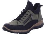 Rieker Hwk Scarpe Basse Da Donna Scarpe Stringate Da Donna In Verde, Numero 42