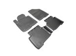 Tappetini In Gomma 3D Per Hyundai Santa Fe Dm Bj 2012-2018 Montato + Bordo