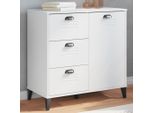 Vidaxl Credenza Viken Bianco 80X40X80 Cm Materiale A Base Di Legno