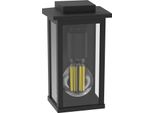 Lampada Da Parete Per Esterni Philips Mirth IP44 E27 60 W Nero