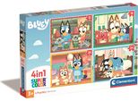 Cle Puzzle 4W1 Superkolor Bluey 21530