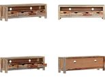 Vidaxl Mobile Tv 130X30X40 Cm In Palissandro Massello - Mobile Tv - Mobile Tv - Mobile Tv - Credenza