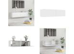 Vidaxl Mobile Tv Bianco 120X30X30 Cm In Legno - Mobile Tv - Mobili Tv - Mobili Tv - Credenza