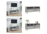 Vidaxl Mobile Tv Grigio Cemento 100X34,5X44,5 Cm In Legno - Mobile Tv - Mobili Tv - Porta Tv - Mobili Tv