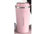 Apt Ag369J Tazza Termica Con Display, Rosa