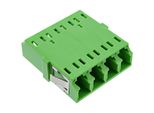 Accoppiatore In Fibra Ottica Inline®, Quad Lc/Lc, Monomodale, Verde, Manicotto In Ceramica