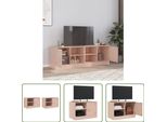 The Living Store Mobili Tv 2 Pz. Rosa 67X39X44 Cm Acciaio