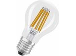 Osram Led Superstar Classic Lampada Led A 100 Con Forma Classica, Corpo In Vetro Trasparente, 7,2 W, 1521 Lm, Attacco E27, 2700 K Per Una Luce Bianca Calda, Eek A, Diametro 60 Mm.