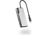 Alogic UCFUHDV2-SGR Hub USB-C Alogic 5 In 1 Hdmi E Spazio Usb Grau
