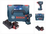 Bosch Gdx 18V-210 C Avvitatore A Impulsi Professionale A Batteria 18 V 210 Nm Brushless + 2X Batteria Ricaricabile 5,0 Ah + Caricabatterie + L-Boxx