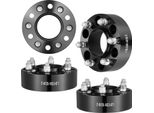 Distanziali Ruota Vevor, Adattatore Ruota 2 Pollici 6 X 5,3 Pollici, 6 Perni Ruota, Distanziale Forgiato, Foro 87,1 Mm, Perni M14 X 2 Centrati Sul Mozzo, Ford Expedition, F150, Lincoln Navigator