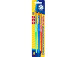 Set Di Pennelli In Nylon Astra Perfetti Con Manico Ergonomico In Silicone - 3 Misure (2/6/12) Per Una Finitura Perfetta Di Qualsiasi Progetto Di Pittura!