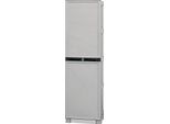 Dmora Armadio Da Esterno Gervasia 39X50X172H Cm Grigio Chiaro, Apertura Battente Un'anta Italy