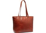 The Chesterfield Brand Borsa Shopper Borsa A Tracolla Con Scomparto Per Laptop Astano Shopper Cognac Marrone