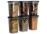 Contenitore Vilde Per Alimenti Secchi Con Coperchio Contenitore Da 1 L 6 Pz.