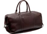 The Chesterfield Brand Pelle Borsa Da Viaggio Con Scomparto Per Laptop Cavoli Travelbag Brown Marrone Scuro
