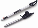 Tagliasiepi Telescopico Elettrico Scheppach ETHT500 | Motore Da 500 W | Testa Rotante A 90° | 6 Regolazioni Regolabili | Spessore Di Taglio 16 Mm | Lunghezza Totale 2750 Mm