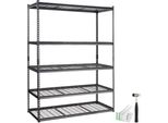 Scaffalatura Per Magazzini - Scaffalatura Per Garage Di Alta Qualità - 5 Ripiani - Regolabile - Capacità Di Carico 2000 Lbs
