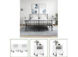The Living Store Comodini 2 Pz. Bianco 40X35X50 Cm Materiale A Base Di Legno