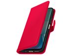 Avizar, Custodia Xiaomi Redmi 13 In Pelle Finta Con Slot Per Schede, Rosso