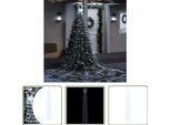 The Living Store Illuminazione Per Albero Di Natale 320 Led Bianco Freddo 375 Cm