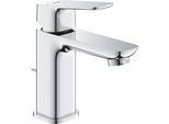 Grohe Cubeo Mitigeur Monocommandé Pour Lavabo, S-Size, Saillie 106Mm, Vidage à Tirette, Ecomode, 1017300000, 1017300000
