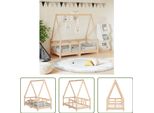 The Living Store Letto Per Bambini 70X140 Cm In Legno Di Pino Massiccio