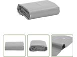 The Living Store Abdeckplane Grau 5X5 M 650 G/M²