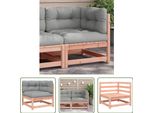 The Living Store Divano Angolare Da Giardino Con Cuscini In Legno Massiccio Di Abete Douglas