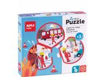 Puzzle Per Bambini Apli - Professioni E Lavori Giocattolo Educativo In Cartone