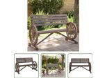 The Living Store Panca Da Giardino A 2 Posti In Legno Massiccio Di Abete